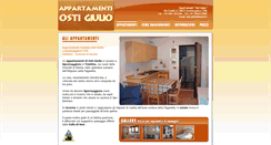 Desktop Screenshot of ostigiulio.appartamentipaganella.it